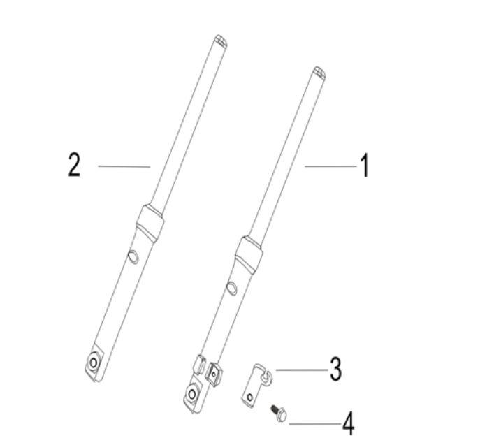 3800 | Front Fork | TSB70