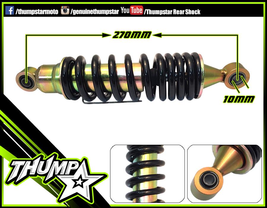 7636 | Rear Shock | Standard | 300lbs | 270mm