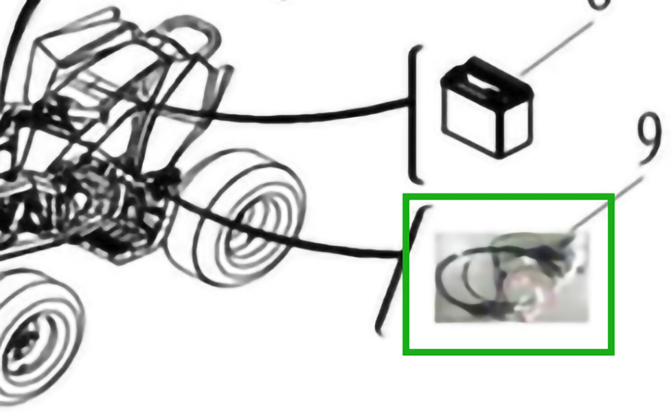 5087 | Main Line | Wiring Harness | ATV125