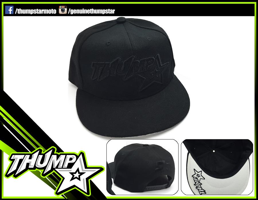 7307 | Apparel | Caps | Black Thumpstar | Snapback