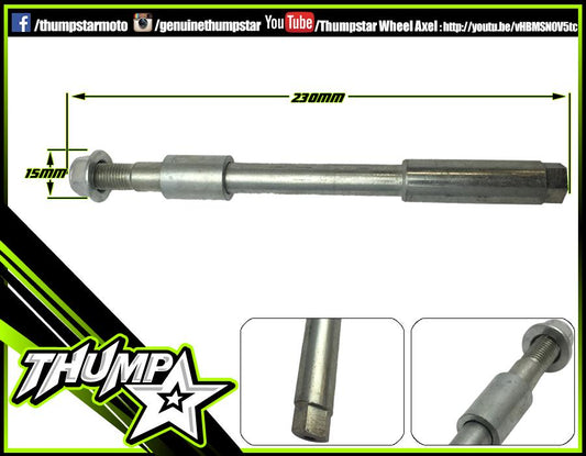 7619 | Axle | Motard | 15mm | ADJ Front Forks